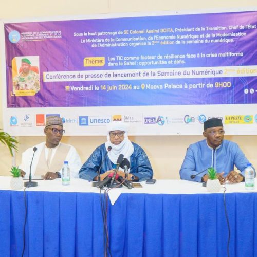 Conférence de Lancement de la 2ème Édition de la Semaine du Numérique